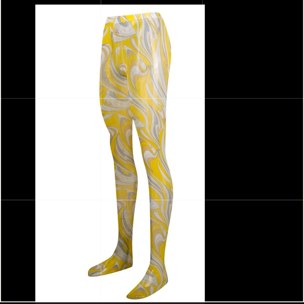 Brand New, Never Worn. Yellow Emilio Pucci Tights